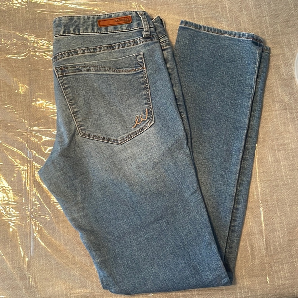 Express Skinny Stella Low Rise Jeans - Picture 1 of 8